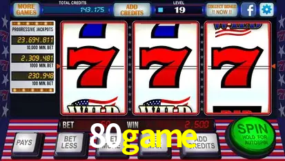 APP oficial da 80game para mobile